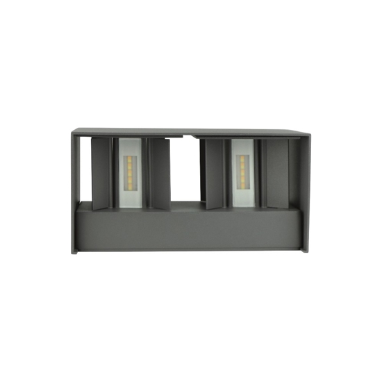 Life applique per esterno antracite 20w 3000k 4000k 5000k