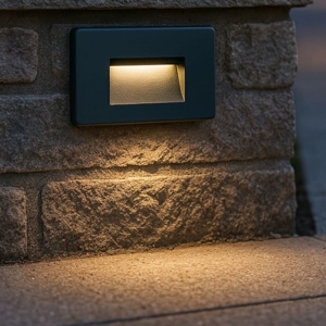 Life segnapasso led antracite per esterno da incasso 2w 3000k 4000k 5000k
