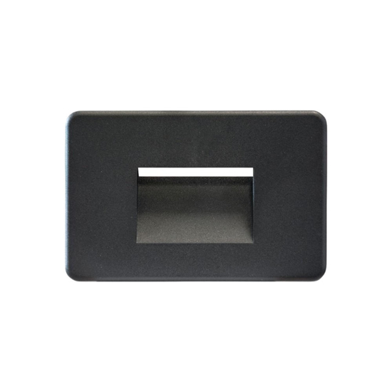 Life segnapasso led antracite per esterno da incasso 2w 3000k 4000k 5000k