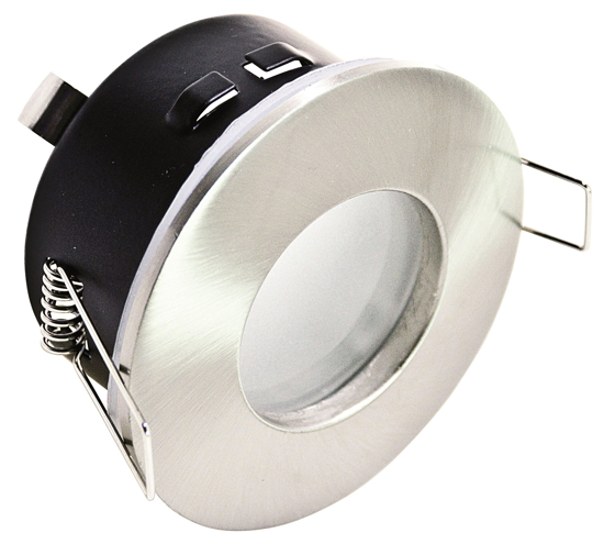 Life faretto da incasso per soffito bagno doccia grigio rotondo ip65