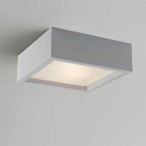 Plafoniera di gesso per cucina moderna diffusore in vetro