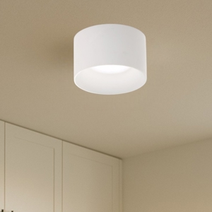 Plafoniera da cucina rotonda bianca da soffitto fp