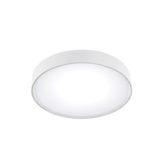 Plafoniera bianca per esterno ip65 rotonda 10w 3000k 16cm fp