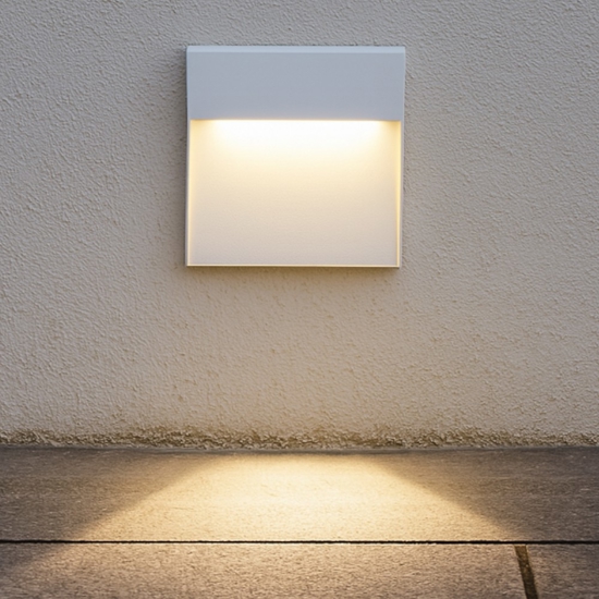 Isyluce segnapasso led bianco 6w 3000k per esterno