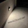 Isyluce  segnapasso led 6w 3000k esterno marrone corten