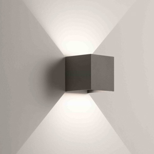 Isyluce applique da esterno cubo 16w 4000k antracite
