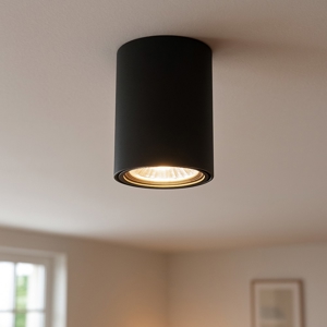 Faretto da soffitto cilindro colore grafite