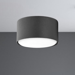 Mini plafoniera nera per cucina gx53