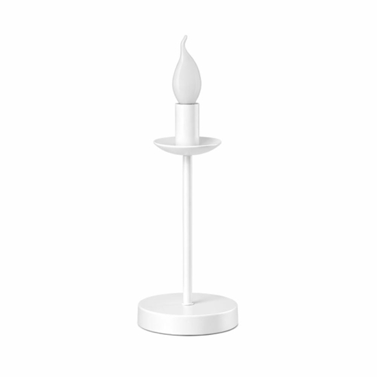 Abat-jour da comodino bianco classica ducale perenz
