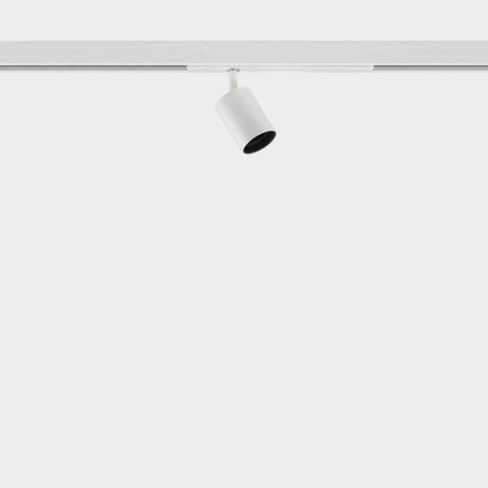 Accessorio faretto led bianco 4000k per binario elcom