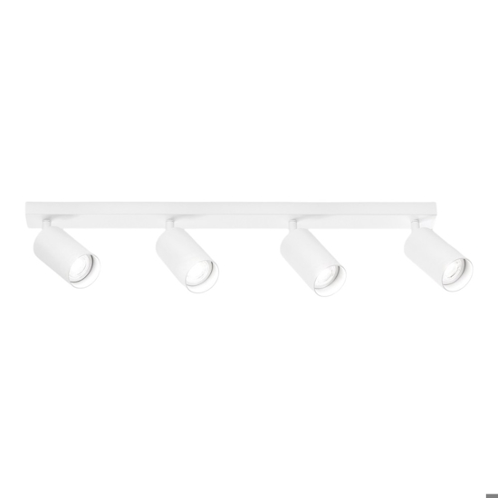 Isyluce plafoniera da cucina bianca minimal faretti orientabili