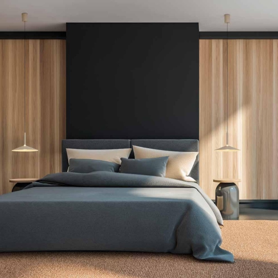Lampada a sospensione saliscendi nero disco 9w 3000k