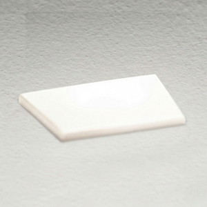 Faretto di gesso da incasso quadrato con vetro isyluce