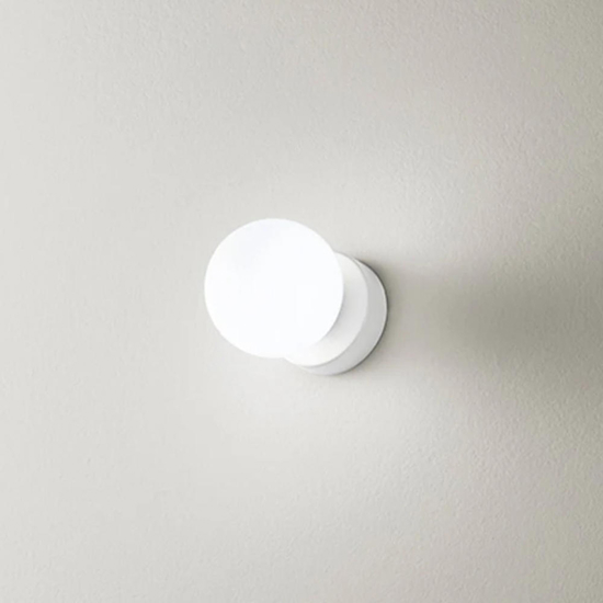 Perenz maga applique da bagno sfera vetro 15cm