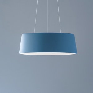 Stilnovo oxygen lampadario design moderno led 3000k dimmerabile azzurro
