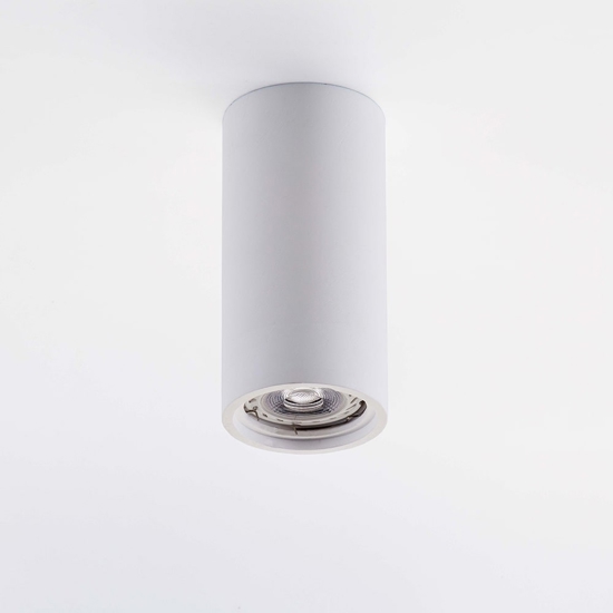 Isyluce faretto da soffitto cilindro gesso bianco