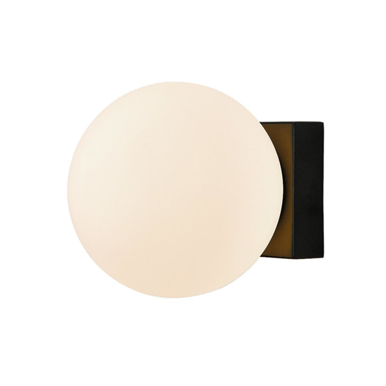 Plafoniera led 6w 3000k da parete soffitto nera