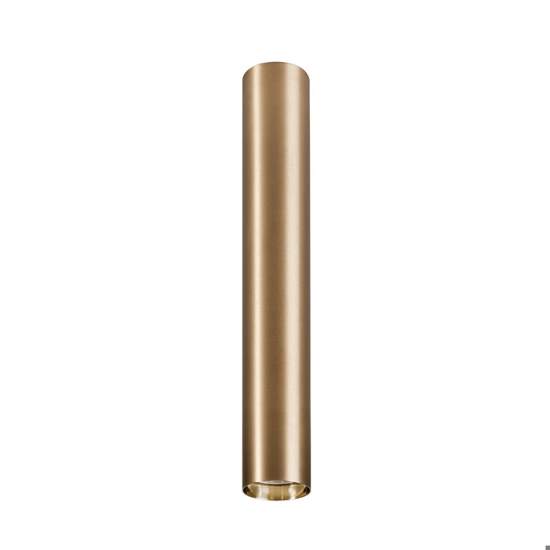 Faretto cilindro da soffitto oro ottone
