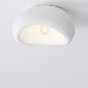 Plafoniera dal design moderno bianca 40cm per cucina