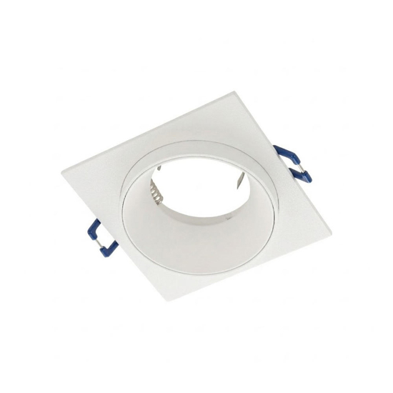 Eglo carosso faretto da incasso a soffitto quadrato bianco nero
