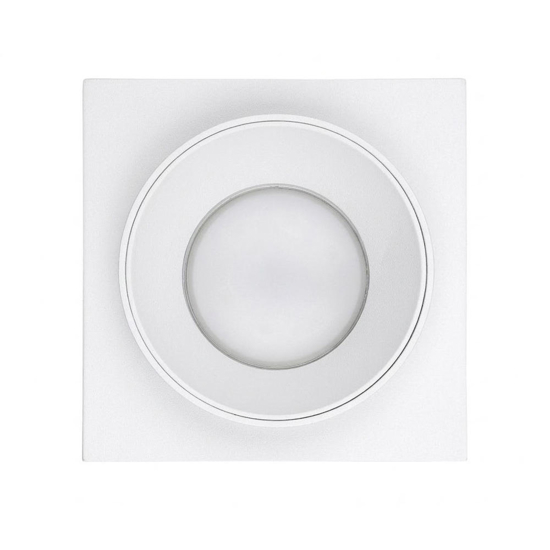 Eglo carosso faretto da incasso a soffitto quadrato bianco nero