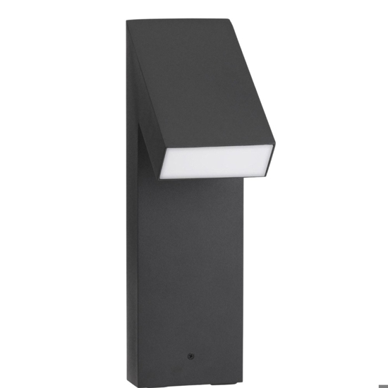 Lampioncino nero da giardino moderno led 6w 3000k promo fp