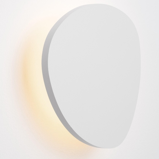 Applique sagomato bianco design moderna led 6w 3000k