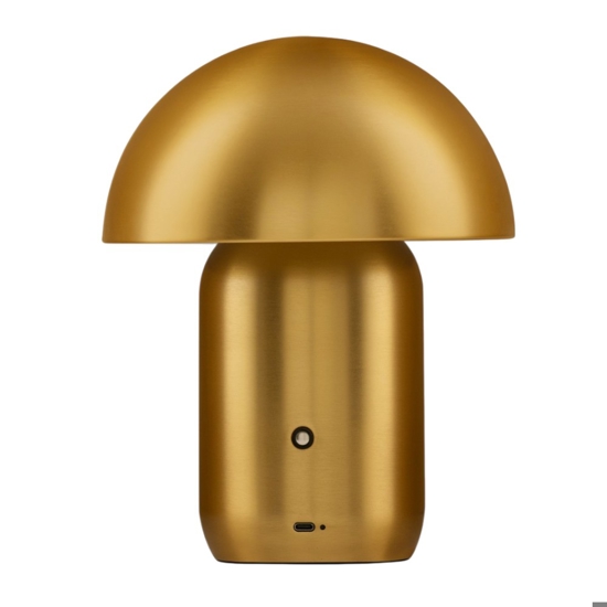 Lampada da tavolo colore oro led 3000k design moderno