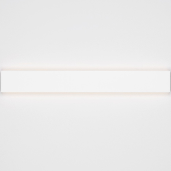 Applique lampada da parete 60cm led 22w 3000k bianco rettangolare
