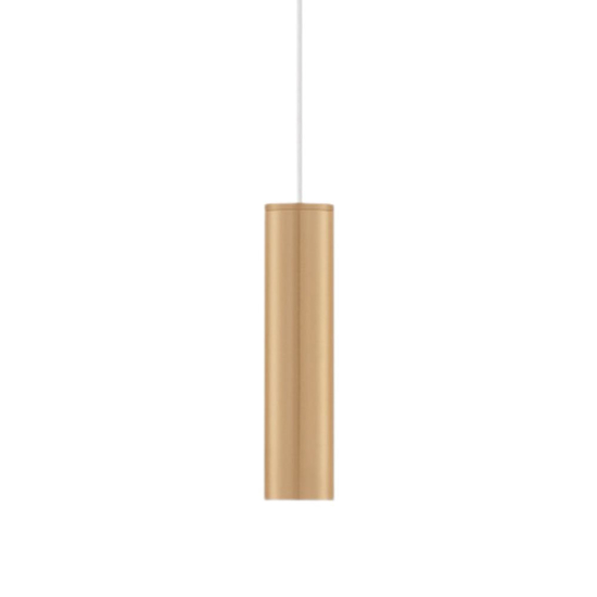 Lampada a sospensione cilindro oro led 5w 3000k