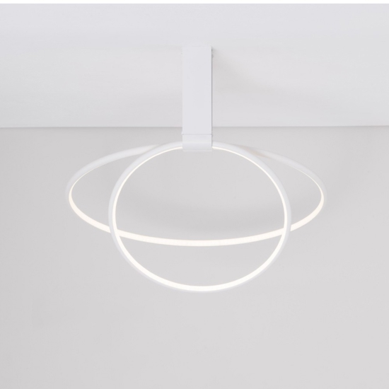 Plafoniera da cucina moderna led 3000k cerchi orientabili