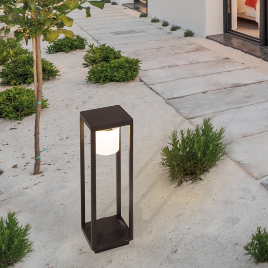 Lampioncino solare portatile da giardino led 3000k moderno