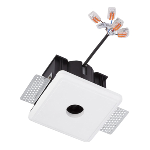 Faretto spoty 48v di gesso da incasso per controsoffitto