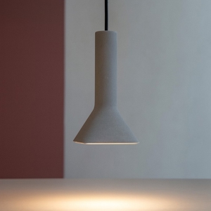 Lampada a sospensione di cemento per isola penisola design