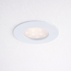 Eglo faretto da incasso 6w 3000k bianco rotondo fp