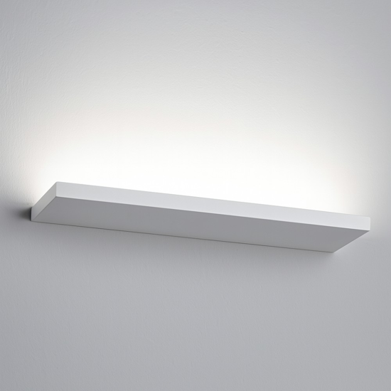 Applique led plate isyluce bianco 24w 3000k fp
