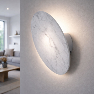 Linea light gemini applique led 19w 2700k rotonda