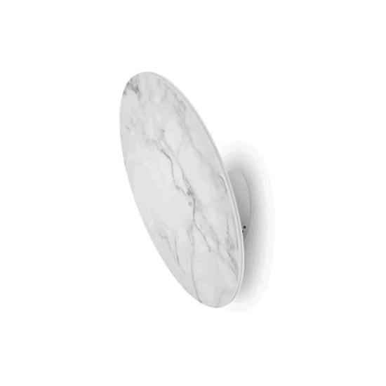 Linea light gemini applique led 19w 2700k rotonda