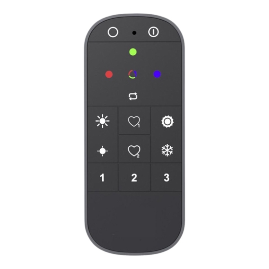 Telecomando controllo remoto rgb dimmer e accensione on off eglo