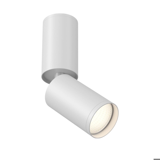 Faretto da soffitto focus bianco orientabile maytoni