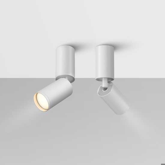 Faretto da soffitto focus bianco orientabile maytoni