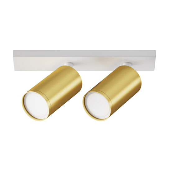 Maytoni focus plafoniera da soffitto con 2 faretti orientabili