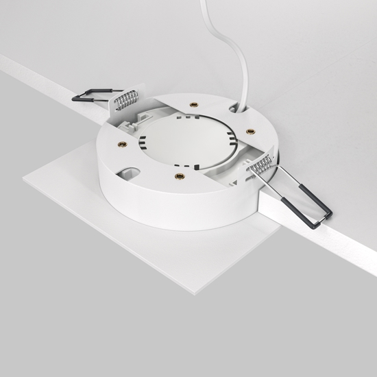 Maytoni faretto da incasso a soffitto hoop bianco rotondo gx53 maytoni