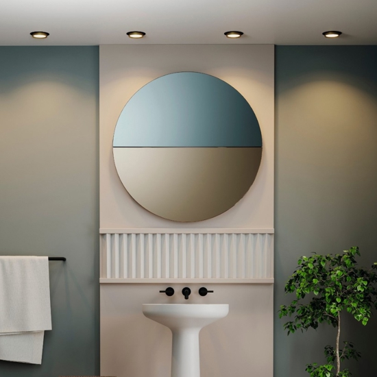 Maytoni faretto da incasso a soffitto hoop bianco rotondo gx53 maytoni