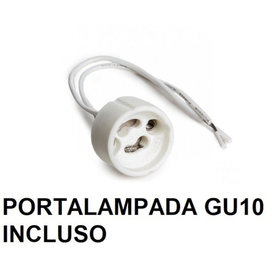 Faretto quadrato orientabile da incasso cromo