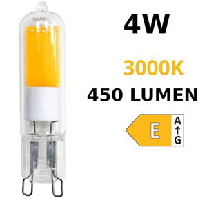 Top light lampadina g9 cob 4w 3000k 450 lumen