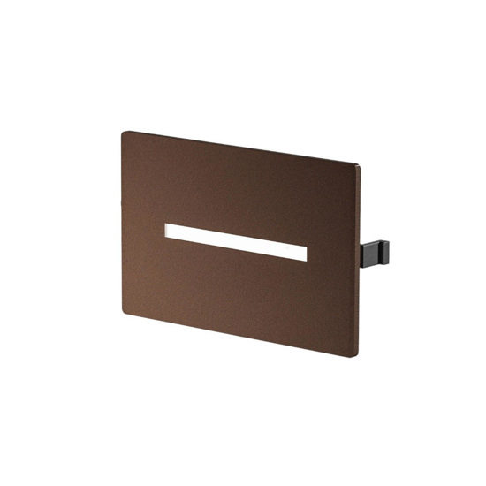 Segnapasso led da incasso per esterno marrone led 3w 3000k 4000k 5000k ip54
