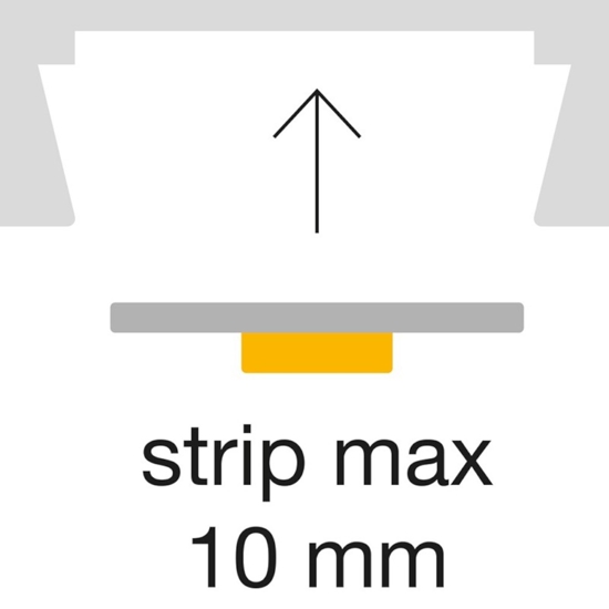 Profilo grigio 2mt per strip led max 10mm gea luce