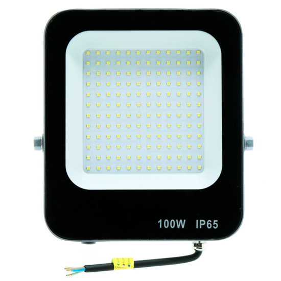Faro da esterno ip65 100w 6000k orientabile fp