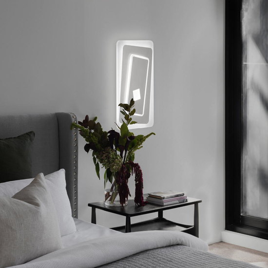 Vivida brighton plafoniera per camera da letto led 3000k 4000k